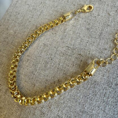 Pulseira Engrenagem banhada a ouro 18k - Image 2