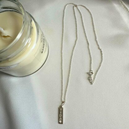 Colar com pingente prata 925